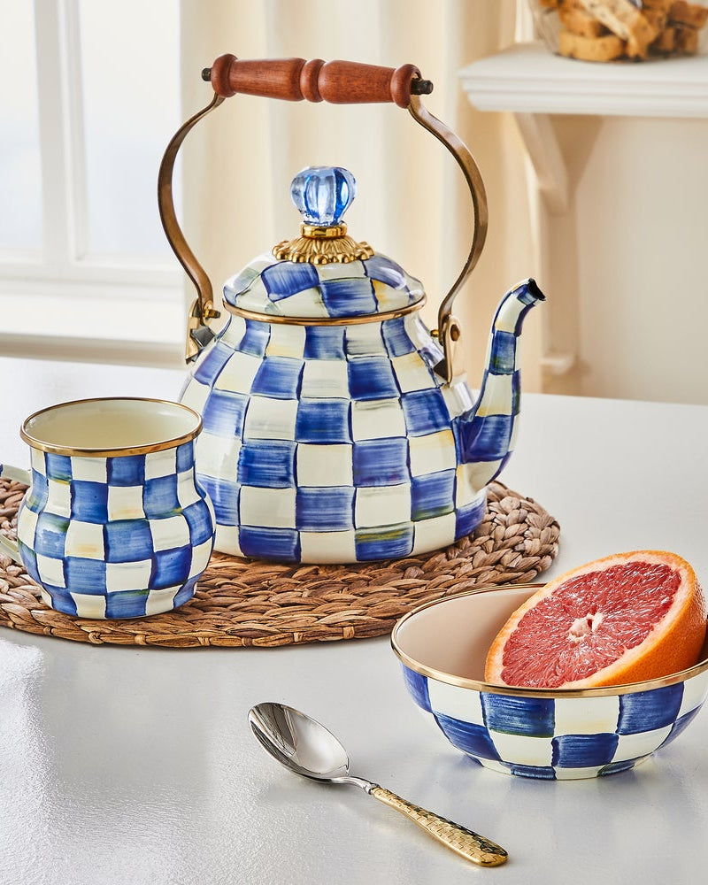 Royal Check 2 Quart Tea Kettle