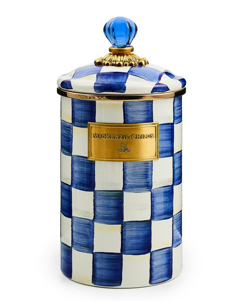 Royal Check Large Canister