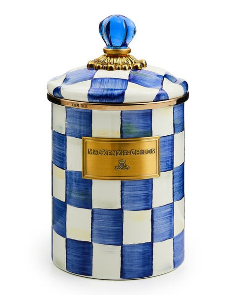 Royal Check Medium Canister