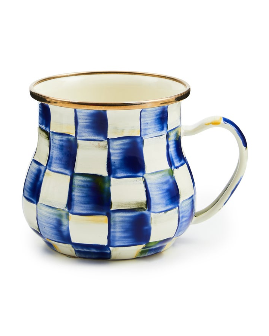 Royal Check Mug