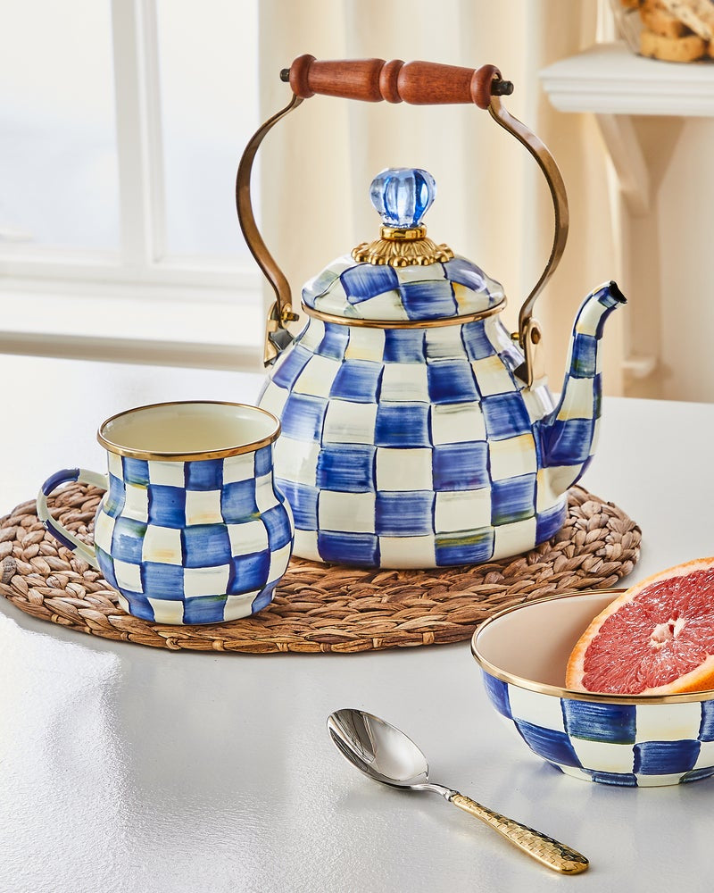 Royal Check Mug