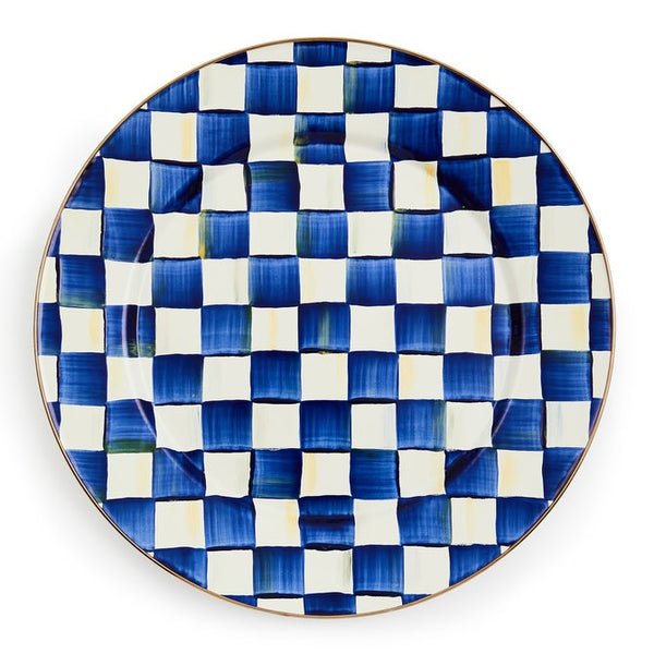 Royal Check Serving Platter