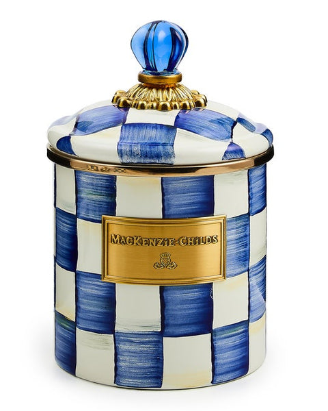 Royal Check Small Canister