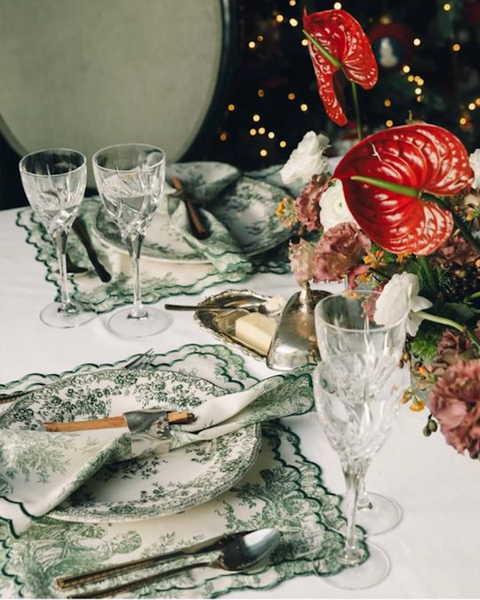 Toile Verde Servilleta