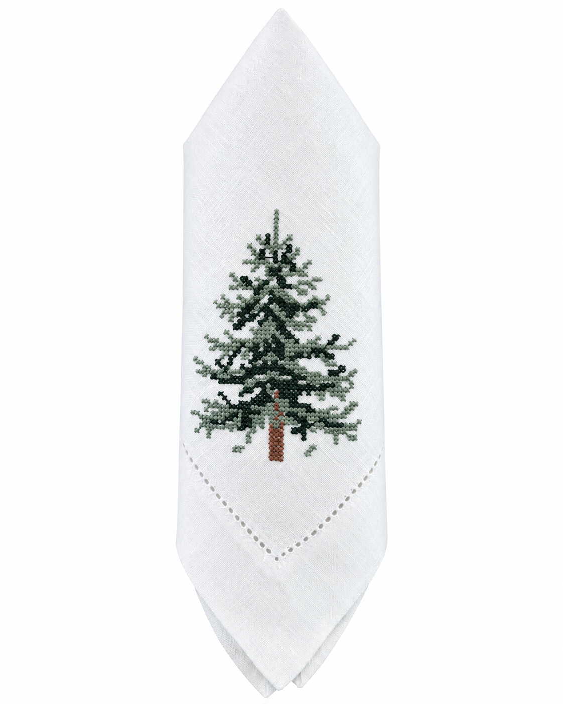 Servilleta Lino Árbol de Navidad (Set 4)