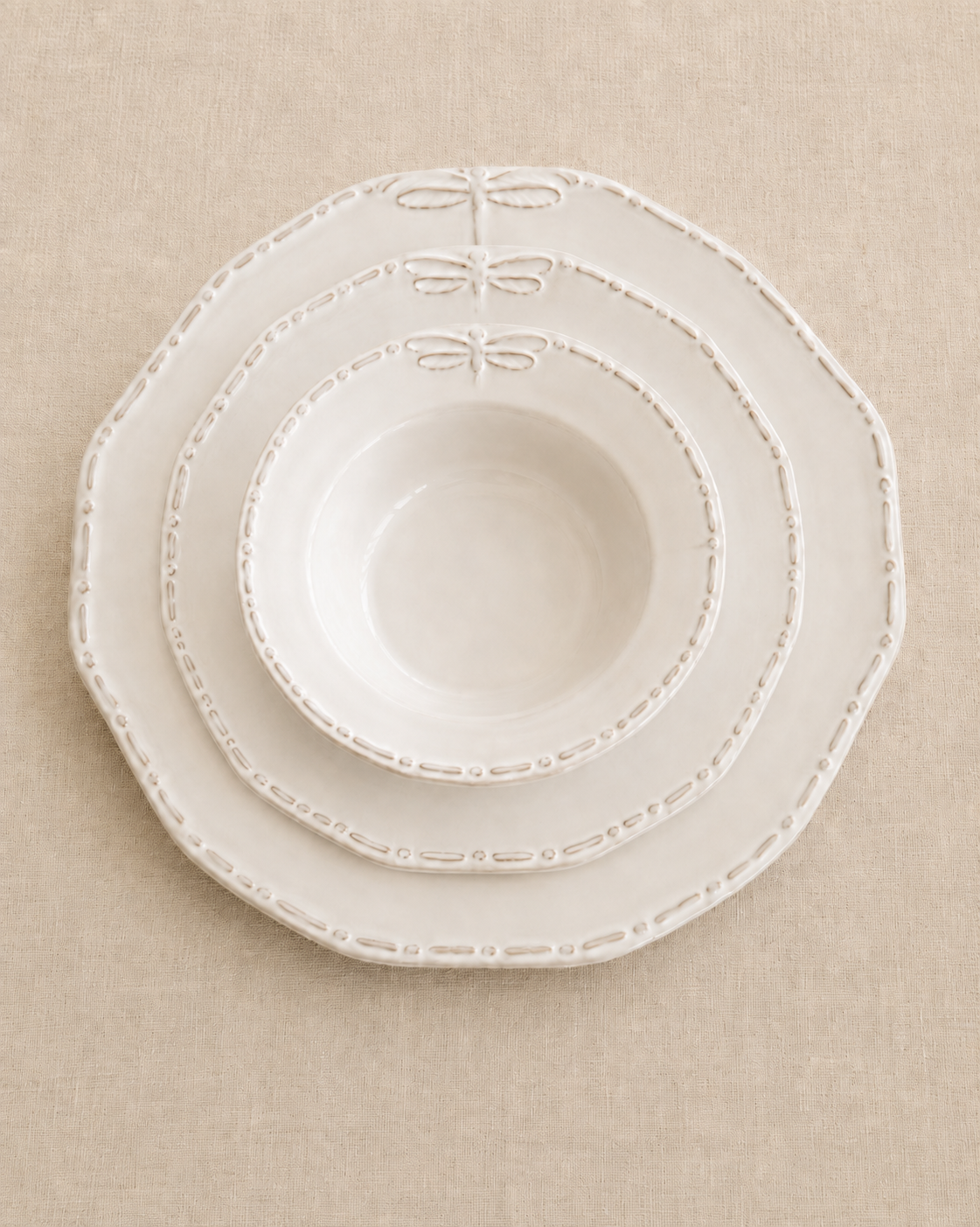 Set Vajilla Libélula