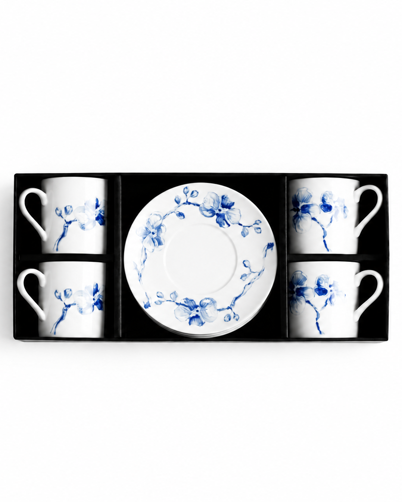 Set de Té Blue Orchid 