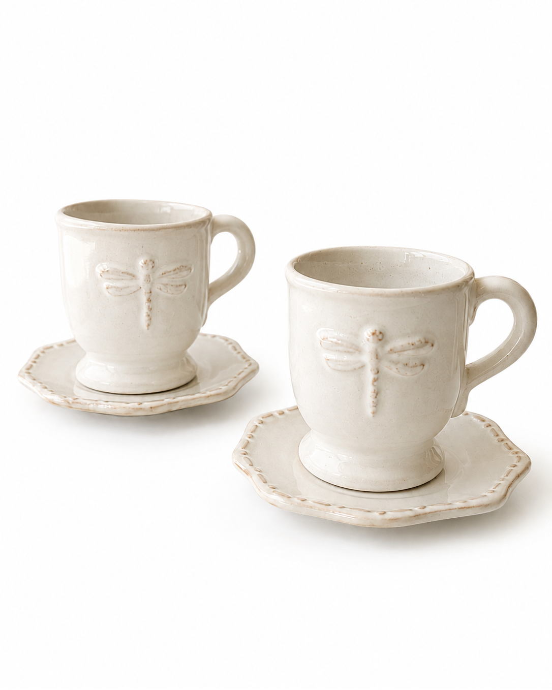 Set de Taza y Platito Libélula