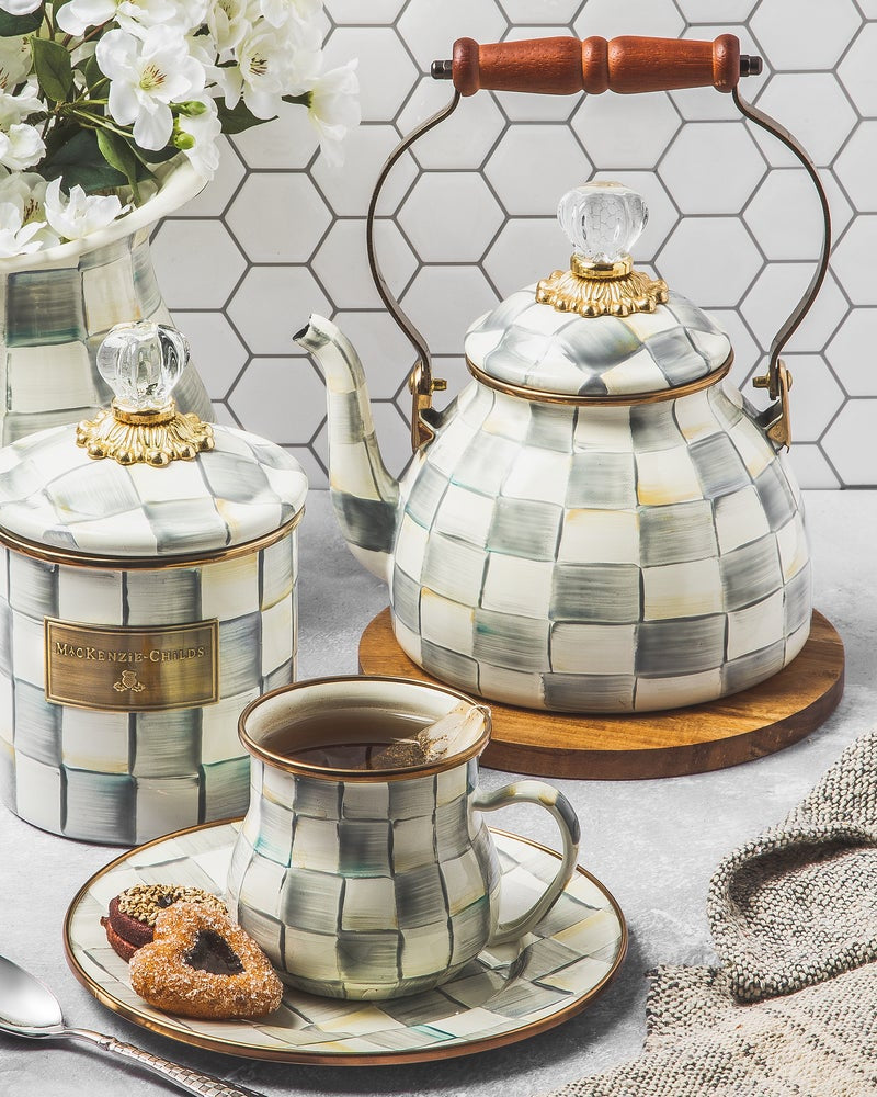 Sterling Check 2 Quart Tea Kettle