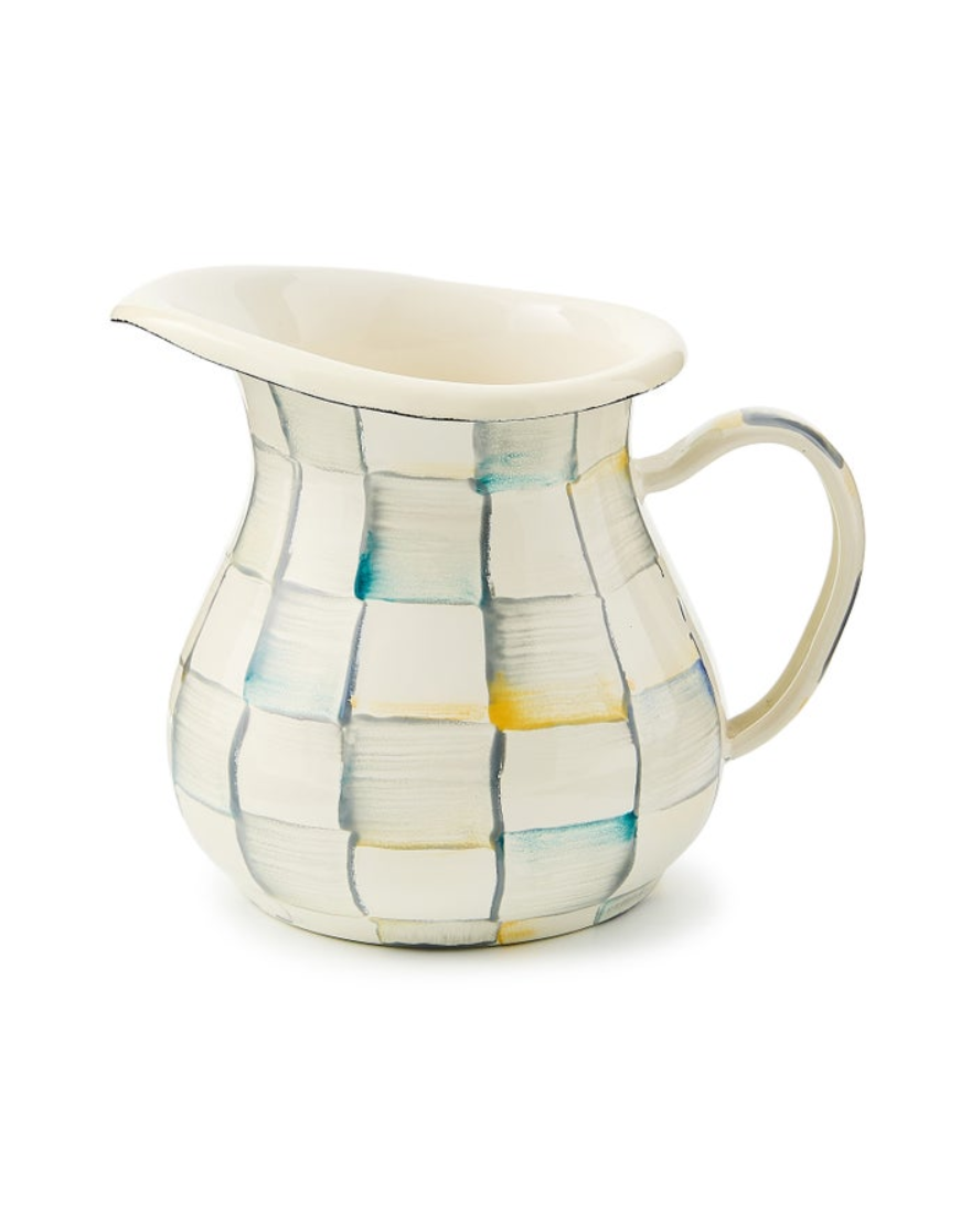 Sterling Check Creamer