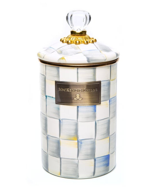 Sterling Check Large Canister