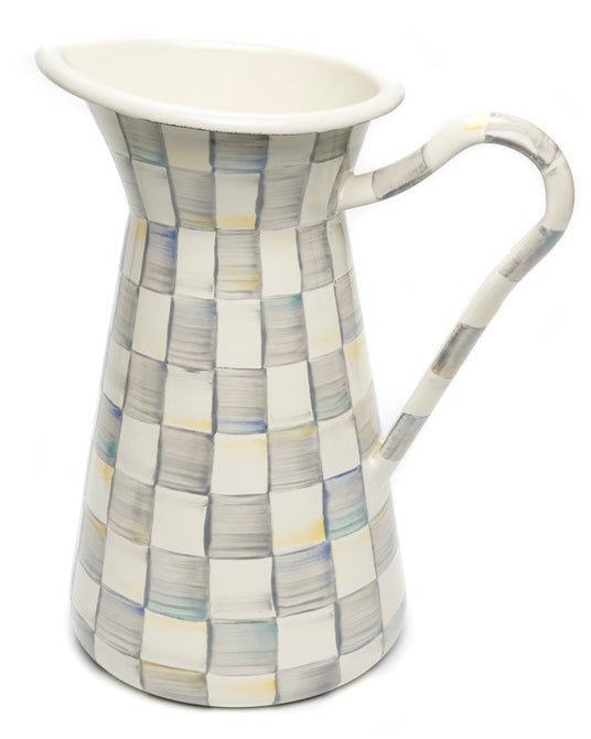Sterling Check Large Practical Pitcher