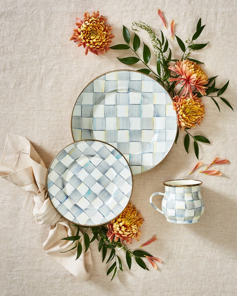 Sterling Check Salad/Dessert Plate
