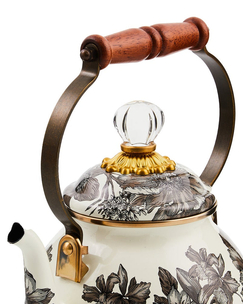 Sterling English Garden 2 Quart Tea Kettle