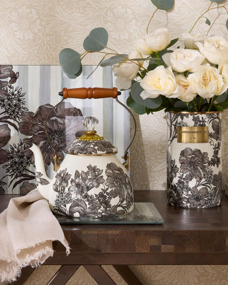 Sterling English Garden 2 Quart Tea Kettle