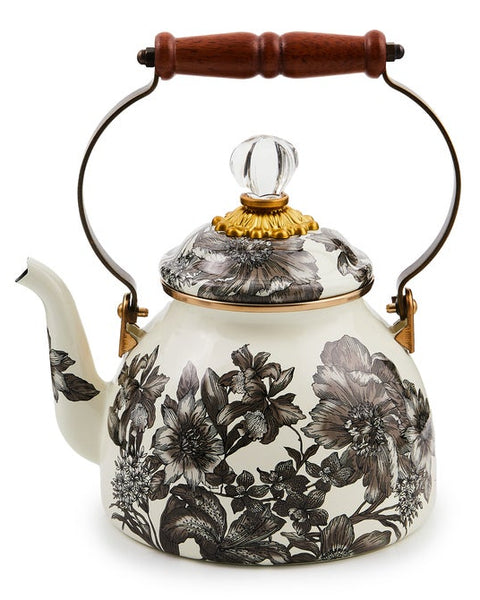 Sterling English Garden 2 Quart Tea Kettle
