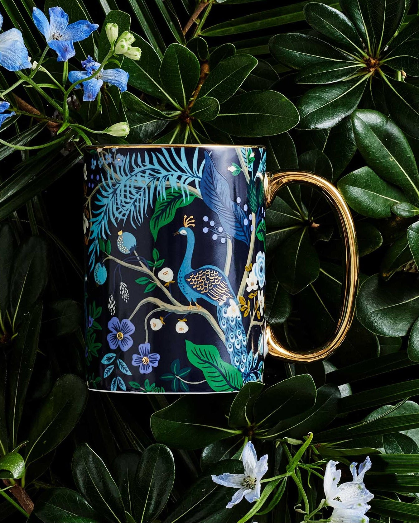 Taza de Pavo Real