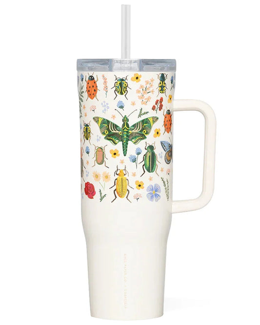 Termo con popote  - Curio Cream