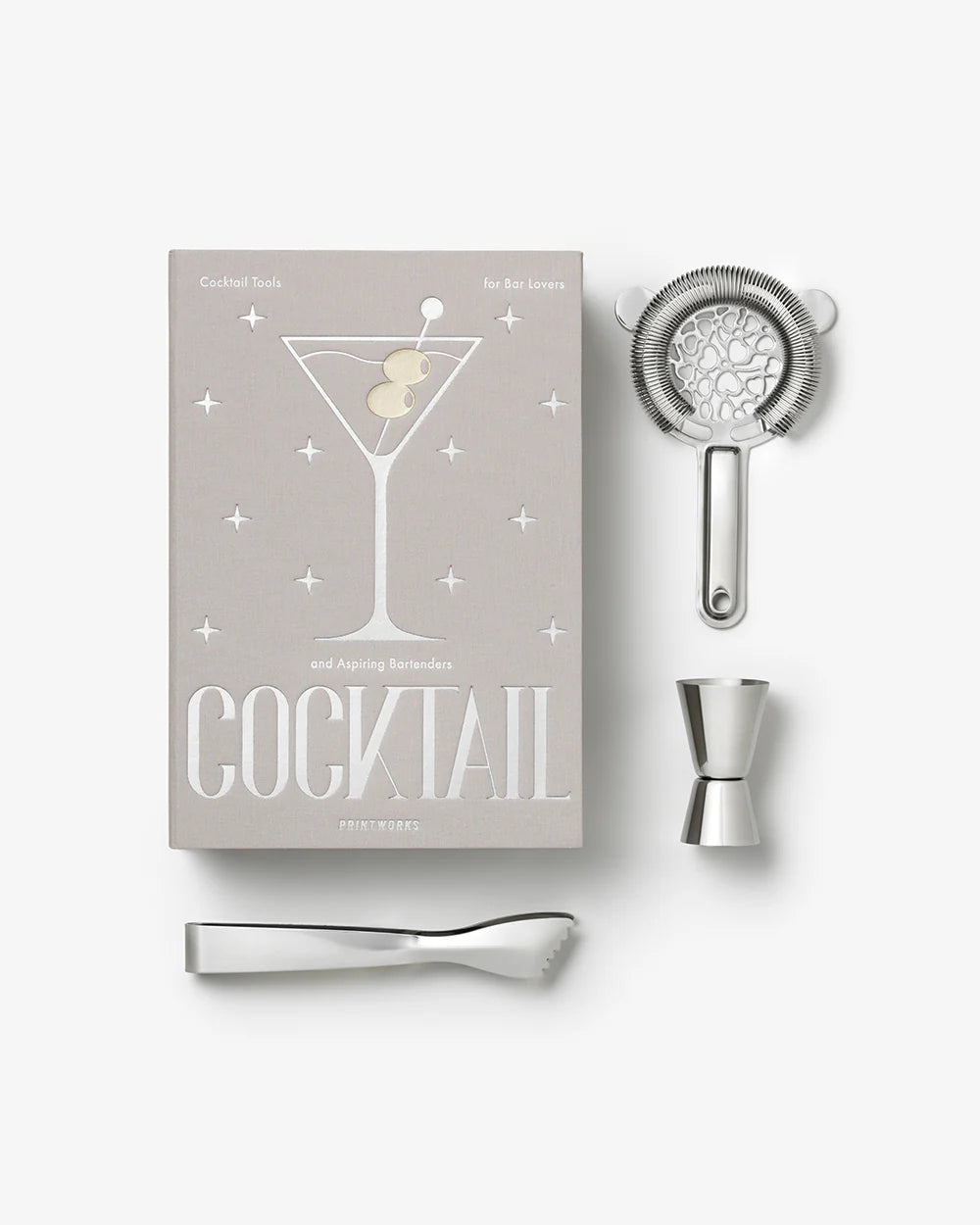 The Essentials Cocktail Tools Gris/Metálico