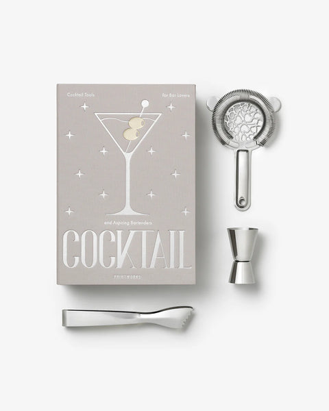 The Essentials Cocktail Tools Gris/Metálico