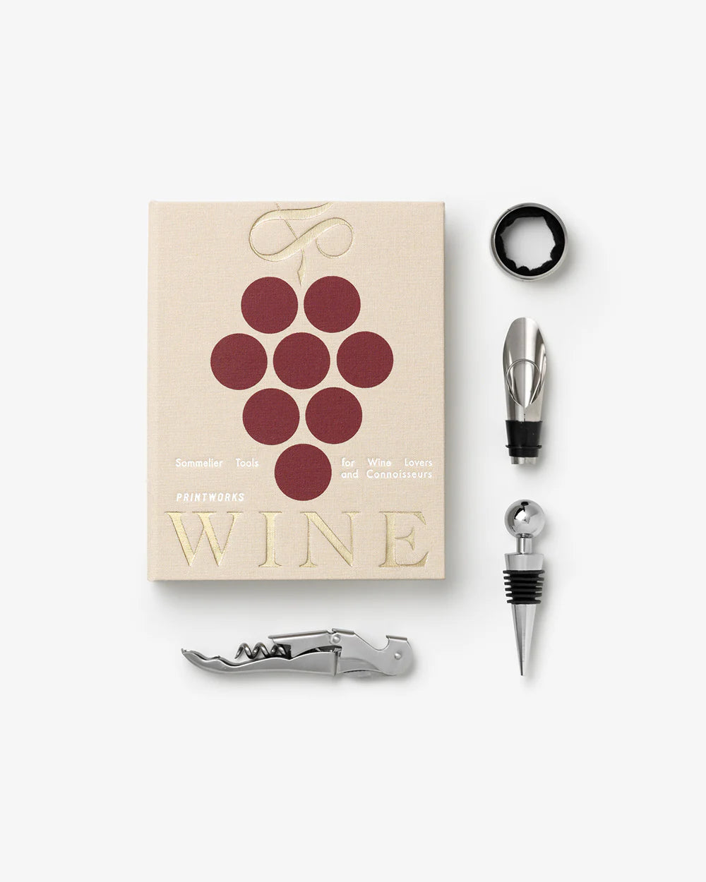 The Essentials Wine Tools Beige/Rojo
