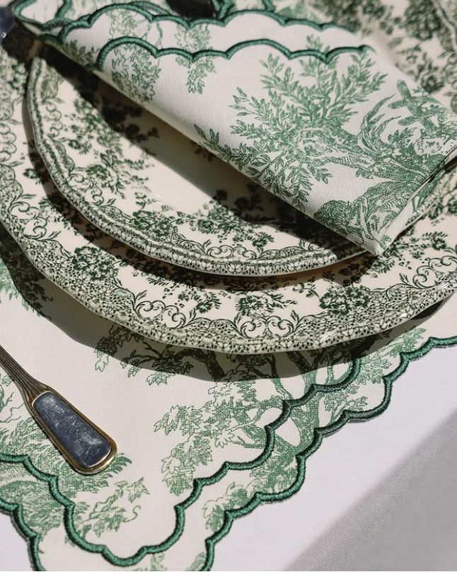 Toile Verde Individual