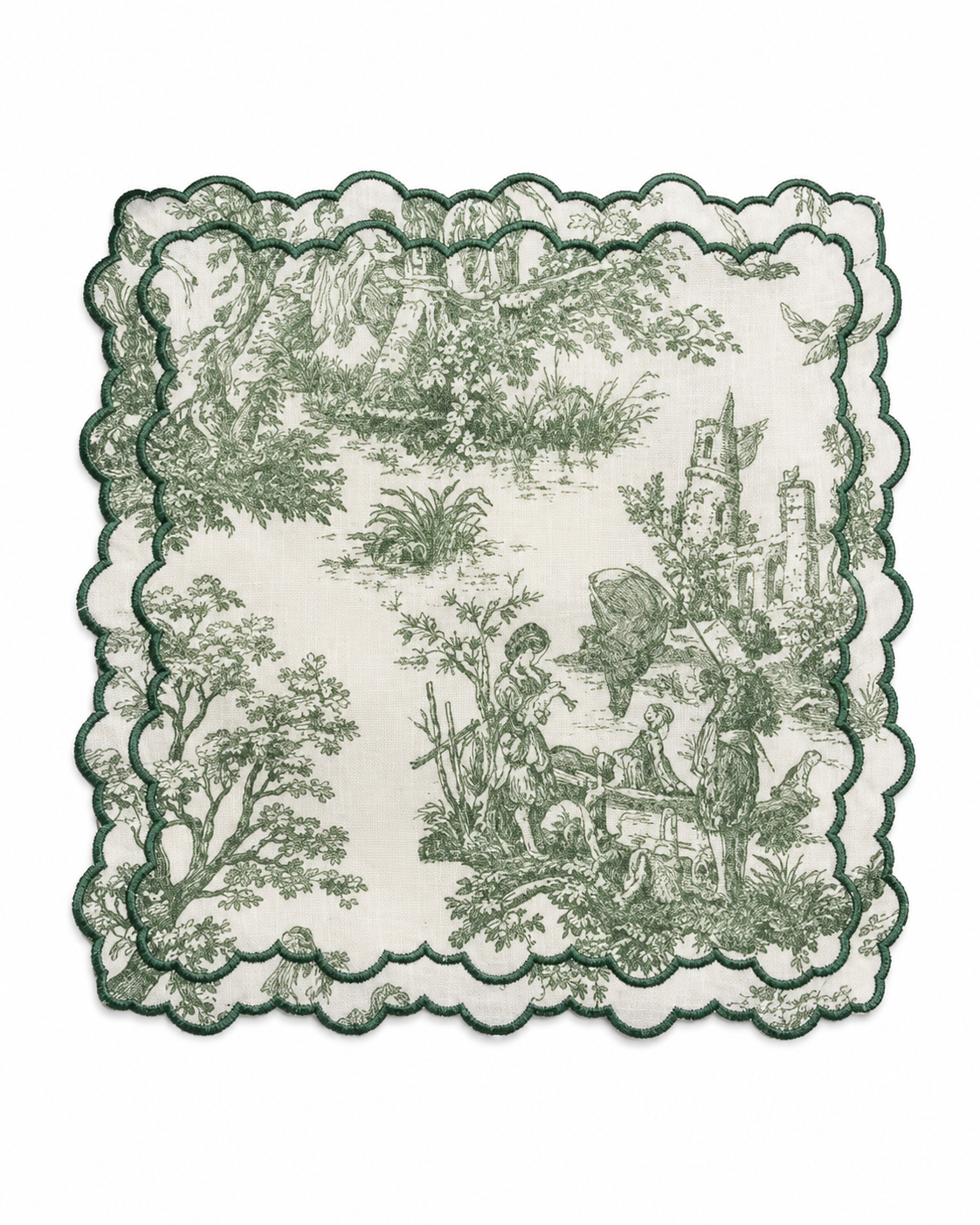 Toile Verde Servilleta
