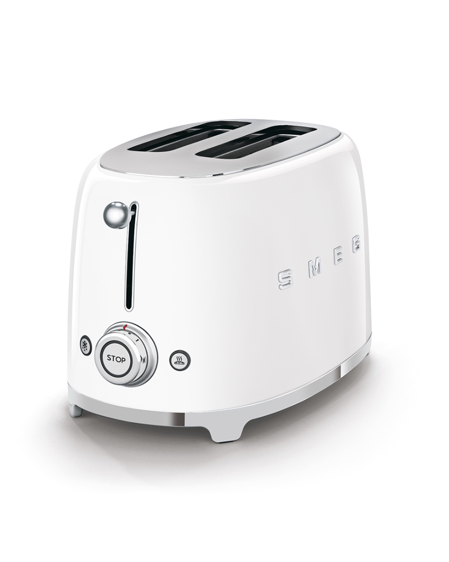 Tostador Eléctrico Retro Blanco