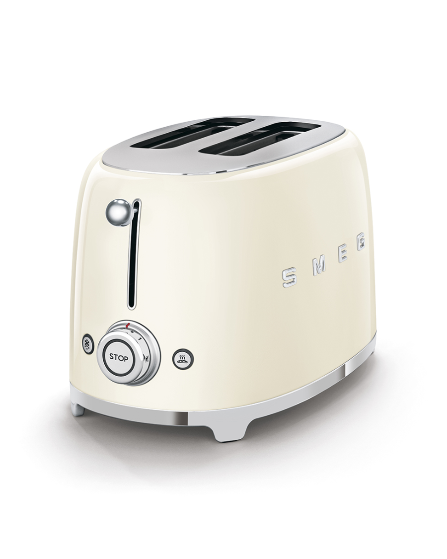 Tostador Eléctrico Retro Crema