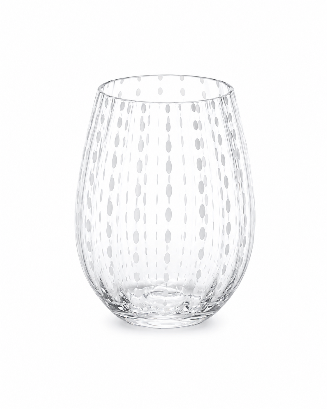 Vaso Puntos Blancos