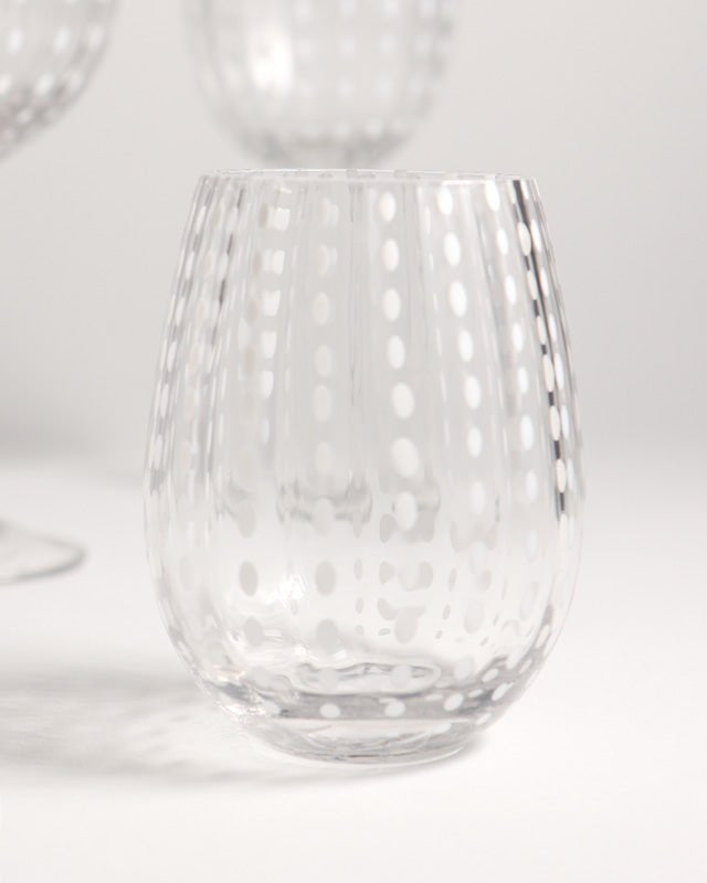 Vaso Puntos Blancos