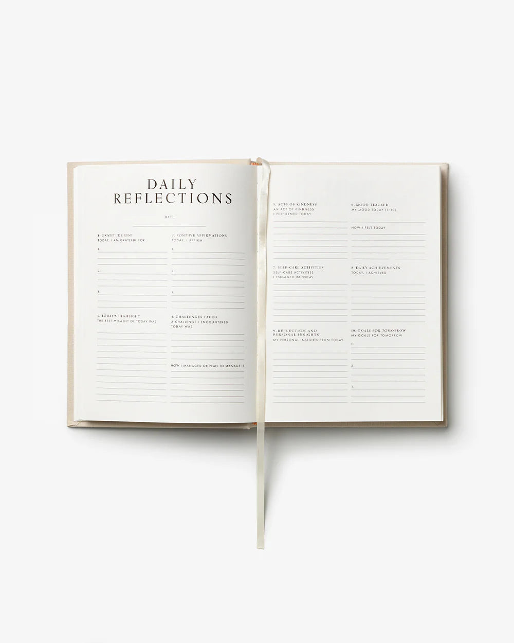 Wellness Journal Beige 2