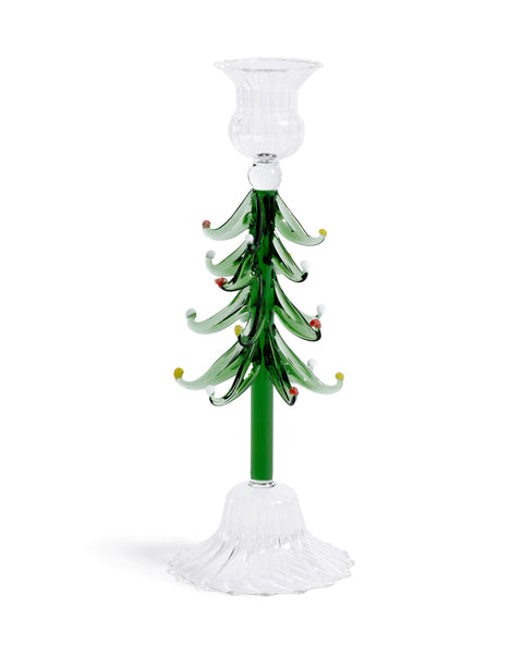 Candelero árbol navideño