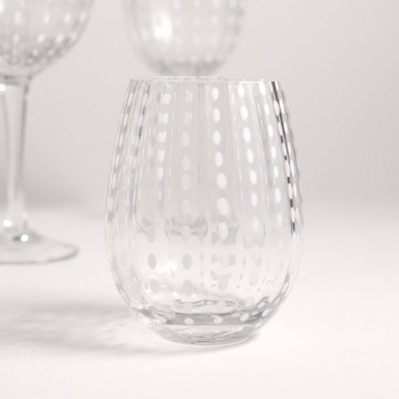 Vaso Puntos Blancos